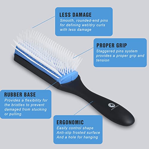 Detangling Hair Brush Set with Hair Spray bottle - Image 17