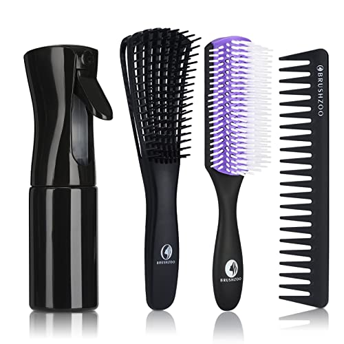 Detangling Hair Brush Set with Hair Spray bottle - Image 20