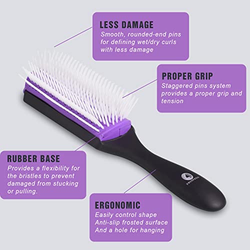 Detangling Hair Brush Set with Hair Spray bottle - Image 22