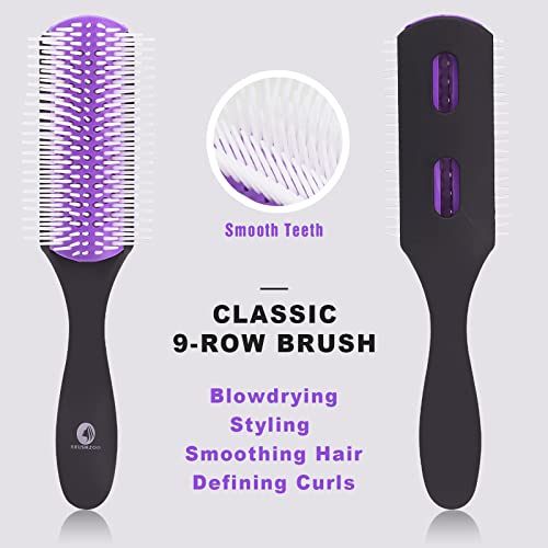 Detangling Hair Brush Set with Hair Spray bottle - Image 23