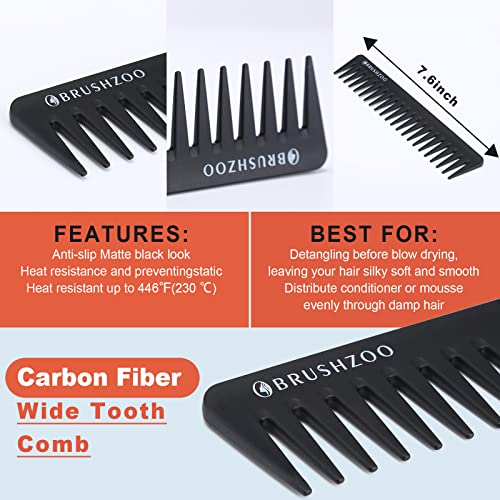 Detangling Hair Brush Set with Hair Spray bottle - Image 6