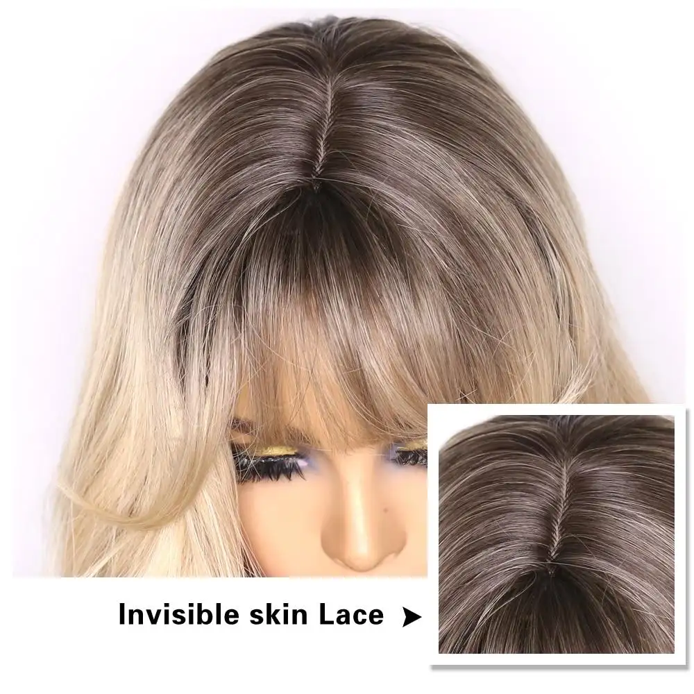 Diana Extra Long Straight Heat Resistant Wig with Bangs - Image 4