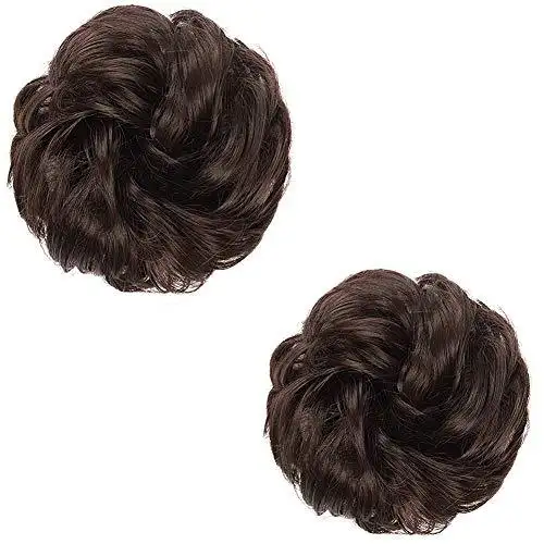 Donut Chignon Hair Bun Hairpiece - Image 15