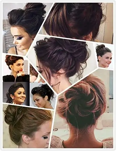 Donut Chignon Hair Bun Hairpiece - Image 3