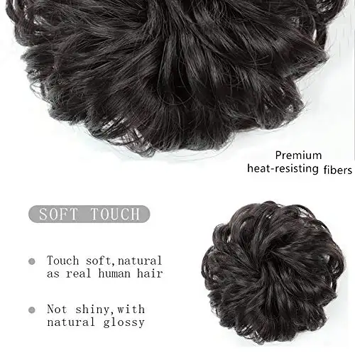 Donut Chignon Hair Bun Hairpiece - Image 5