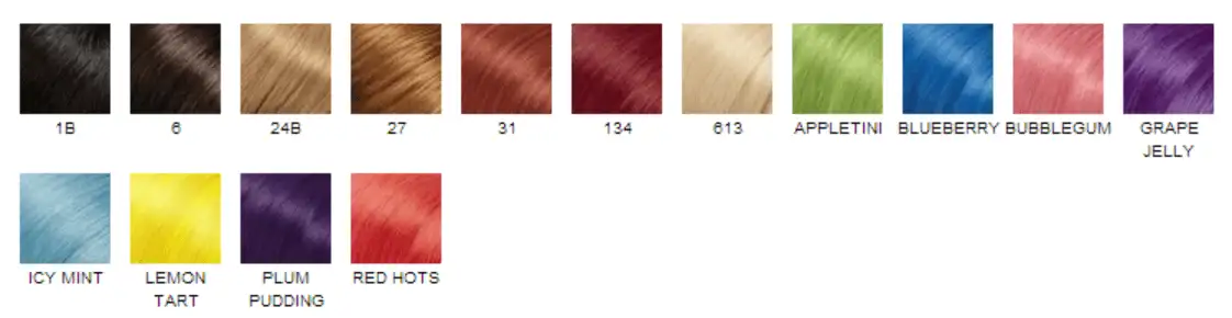 Easilites Human Hair Highlighter Clip in Extensions 2pcs Set - Image 4