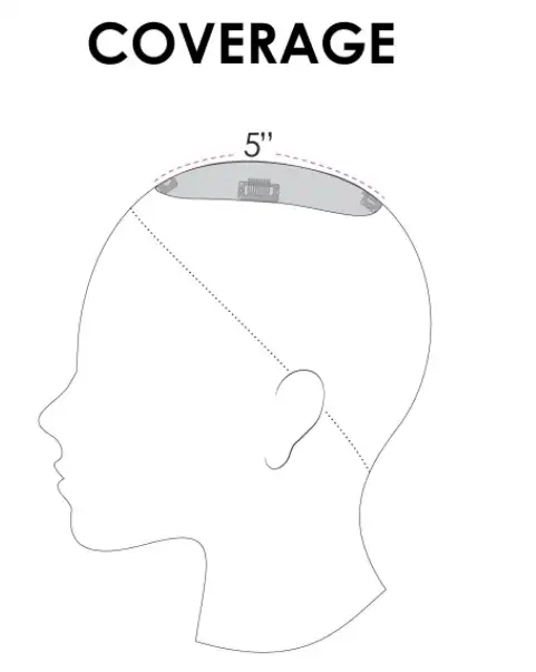 Easipart HD 8 inches Ladies Hair Topper - Image 7