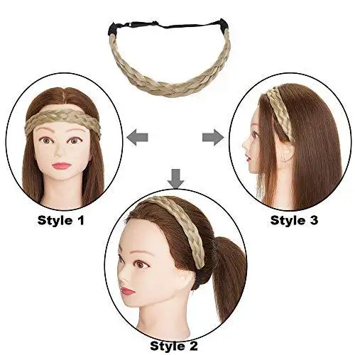 Elastic Stretch Plaited Braid Hairpiece - Image 10