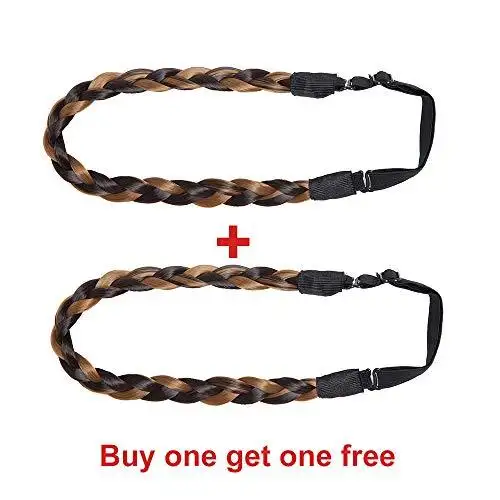 Elastic Stretch Plaited Braid Hairpiece - Image 12