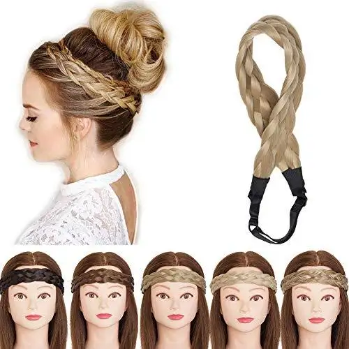 Elastic Stretch Plaited Braid Hairpiece - Image 16