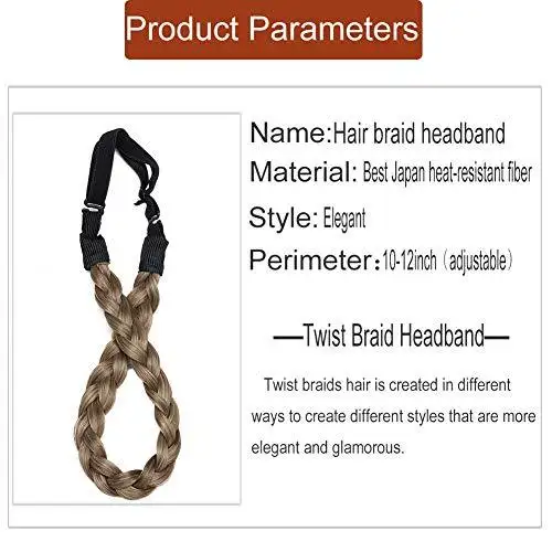 Elastic Stretch Plaited Braid Hairpiece - Image 23