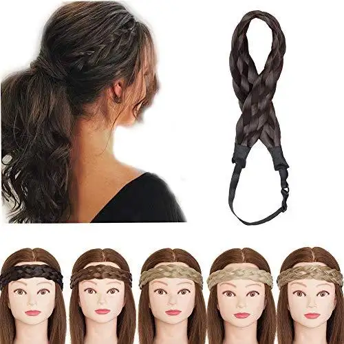Elastic Stretch Plaited Braid Hairpiece - Image 28