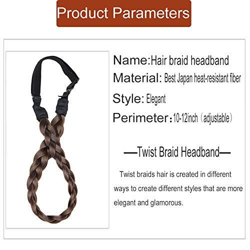 Elastic Stretch Plaited Braid Hairpiece - Image 34