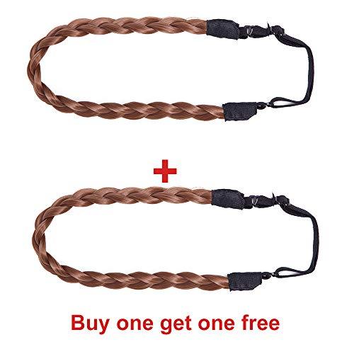 Elastic Stretch Plaited Braid Hairpiece - Image 43
