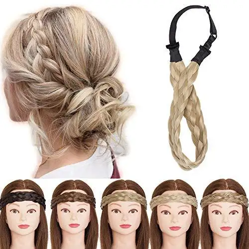 Elastic Stretch Plaited Braid Hairpiece - Image 7