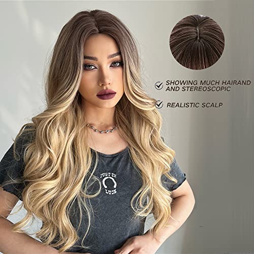 Long Blonde Wig Heat Resistant Fibre 24" - Image 10