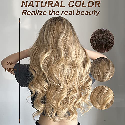 Long Blonde Wig Heat Resistant Fibre 24" - Image 12