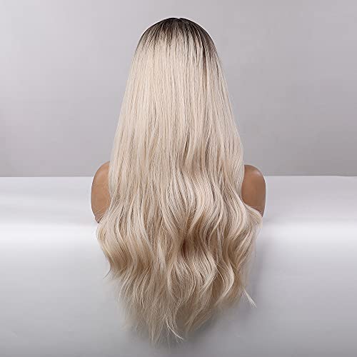 Long Blonde Wig Heat Resistant Fibre 24" - Image 15
