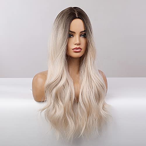 Long Blonde Wig Heat Resistant Fibre 24" - Image 16