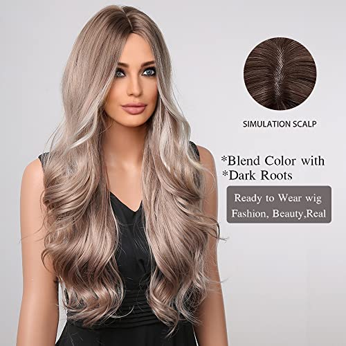 Long Blonde Wig Heat Resistant Fibre 24" - Image 27