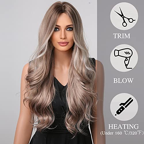 Long Blonde Wig Heat Resistant Fibre 24" - Image 30