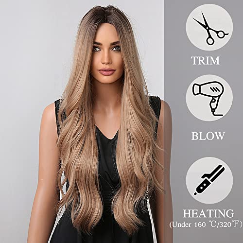 Long Blonde Wig Heat Resistant Fibre 24" - Image 36