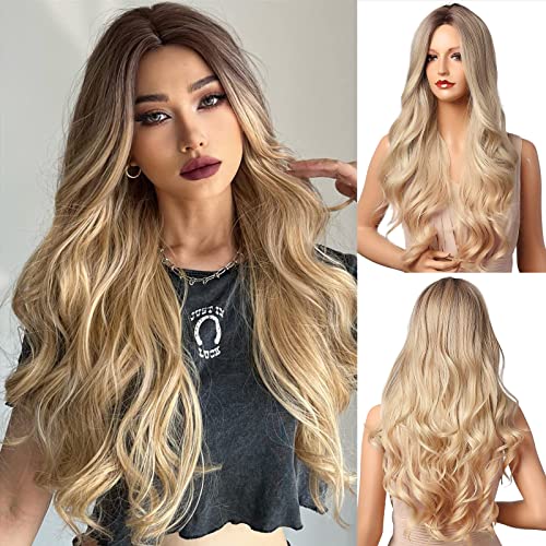 Long Blonde Wig Heat Resistant Fibre 24" - Image 9