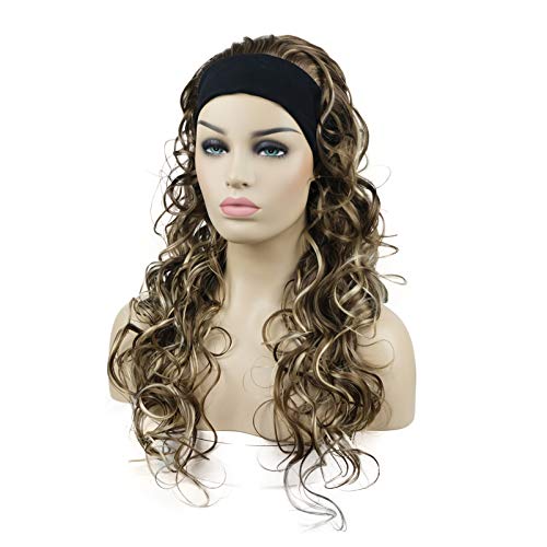 Extra long curly headband wig - Image 12
