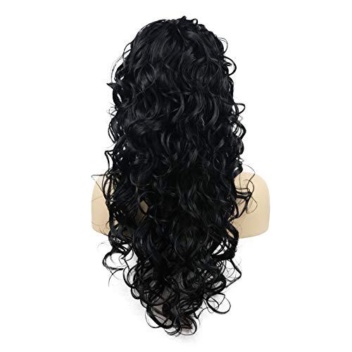 Extra long curly headband wig - Image 4