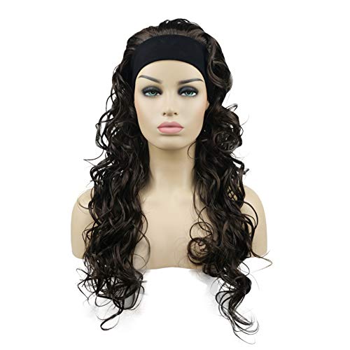 Extra long curly headband wig - Image 6