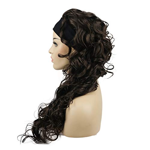 Extra long curly headband wig - Image 8