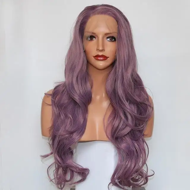 Extra Long Heat Friendly Wig with Wavy Ends - Image 10