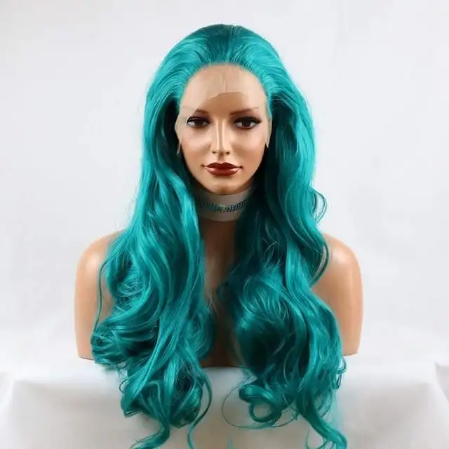 Extra Long Heat Friendly Wig with Wavy Ends - Image 5
