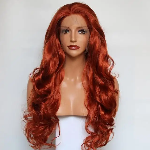 Extra Long Heat Friendly Wig with Wavy Ends - Image 7
