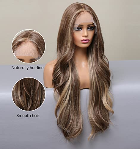 Faded Ombre Platinum Blonde Lace Front Wig - Image 108