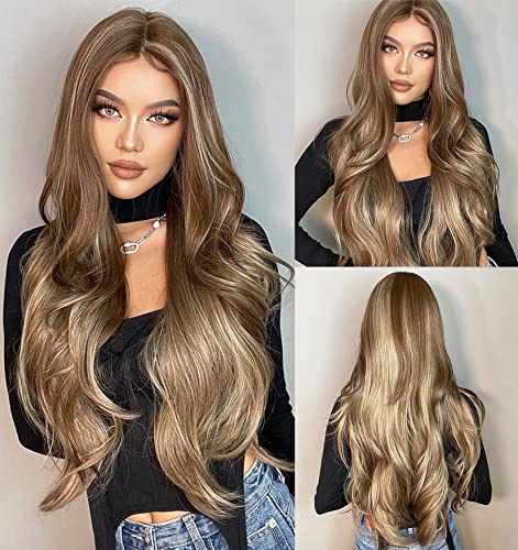 Faded Ombre Platinum Blonde Lace Front Wig - Image 111