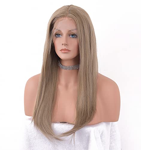 Faded Ombre Platinum Blonde Lace Front Wig - Image 25