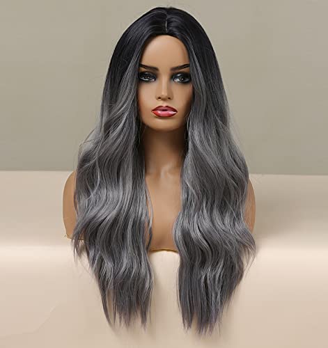 Faded Ombre Platinum Blonde Lace Front Wig - Image 29
