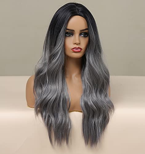 Faded Ombre Platinum Blonde Lace Front Wig - Image 30
