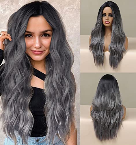 Faded Ombre Platinum Blonde Lace Front Wig - Image 33
