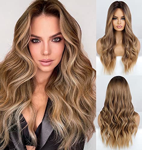 Faded Ombre Platinum Blonde Lace Front Wig - Image 47