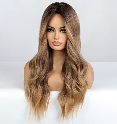 Faded Ombre Platinum Blonde Lace Front Wig - Image 49