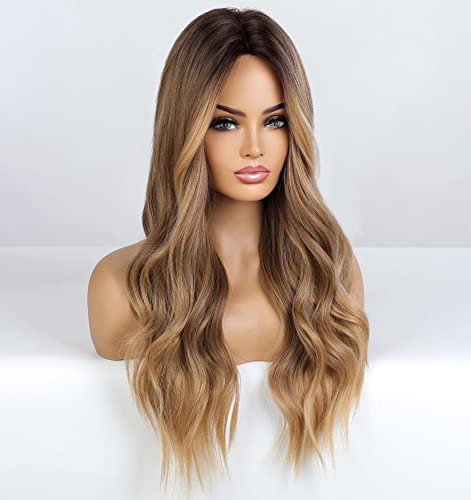 Faded Ombre Platinum Blonde Lace Front Wig - Image 50