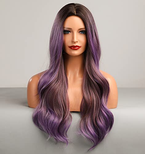 Faded Ombre Platinum Blonde Lace Front Wig - Image 64