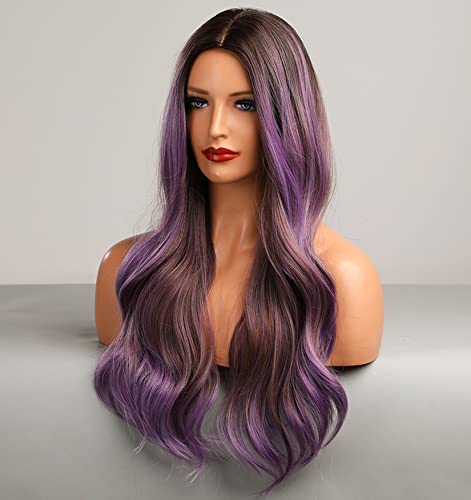 Faded Ombre Platinum Blonde Lace Front Wig - Image 68