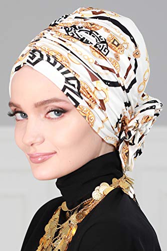 Fashion Turban Cotton Scarf Head Wrap - Image 105
