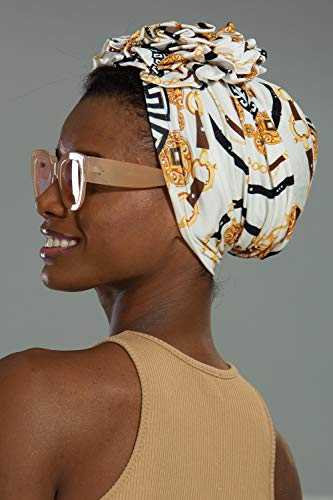 Fashion Turban Cotton Scarf Head Wrap - Image 107