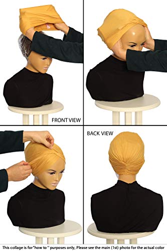 Fashion Turban Cotton Scarf Head Wrap - Image 11