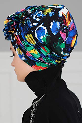 Fashion Turban Cotton Scarf Head Wrap - Image 115