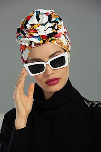 Fashion Turban Cotton Scarf Head Wrap - Image 122